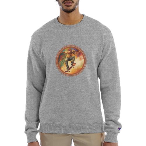 Skateboarding Mode On - Champion Unisex Powerblend Sweatshirt 