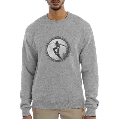 Skateboarding Vibes Only - Champion Unisex Powerblend Sweatshirt 