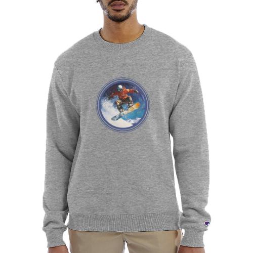 Snowboarding Rush - Champion Unisex Powerblend Sweatshirt 