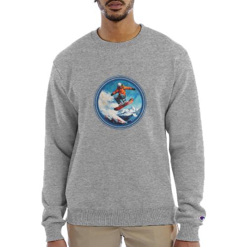 Snowboarding Vibes - Champion Unisex Powerblend Sweatshirt 