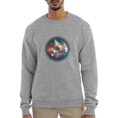 Planets in Acrylic Dreams - Champion Unisex Powerblend Sweatshirt 