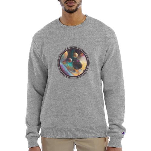 Planets in the Abstract - Champion Unisex Powerblend Sweatshirt 