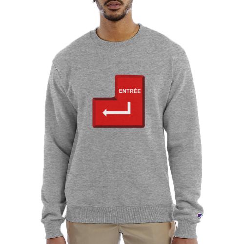 Press Enter - Champion Unisex Powerblend Sweatshirt 