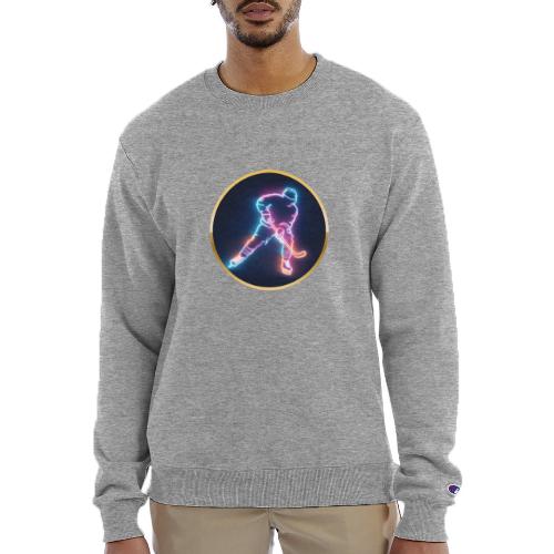 Golden Neon Hockey - Champion Unisex Powerblend Sweatshirt 