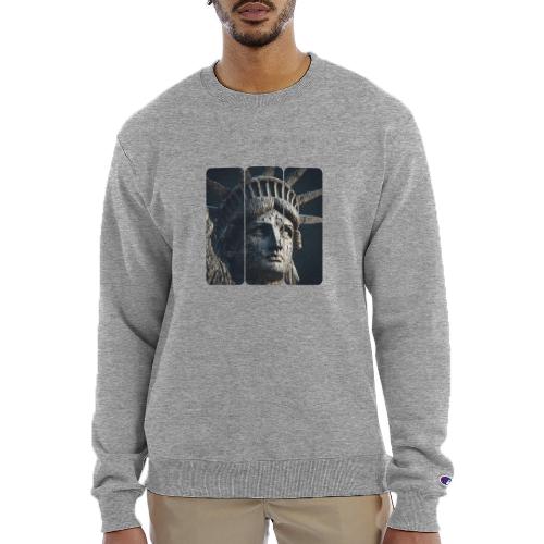 USA: Liberty in Shadows - Champion Unisex Powerblend Sweatshirt 