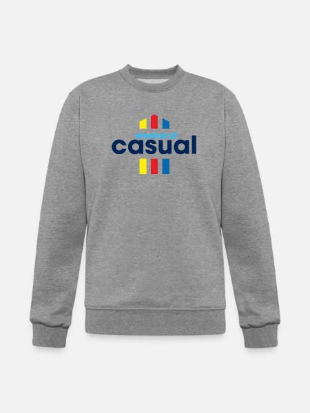 Weekend Casual - Champion Unisex Powerblend Sweatshirt - heather gray