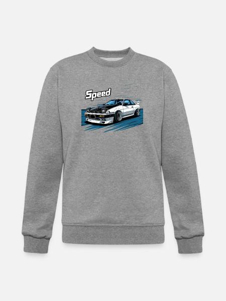 Toyota AE86 - Champion Unisex Powerblend Sweatshirt - heather gray