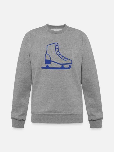 Figure Skate - Champion Unisex Powerblend Sweatshirt - heather gray