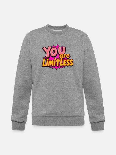 You Are Limitless - Champion Unisex Powerblend Sweatshirt - heather gray