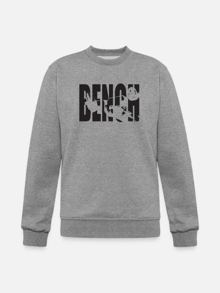 Bench Press - Champion Unisex Powerblend Sweatshirt - heather gray