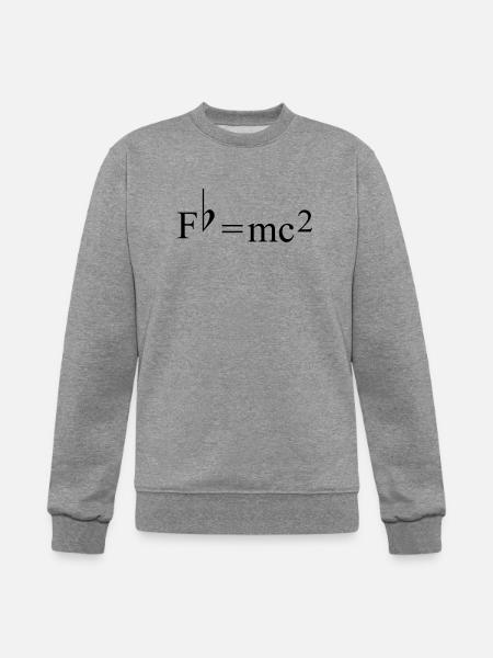Fb=mc2 - Champion Unisex Powerblend Sweatshirt - heather gray