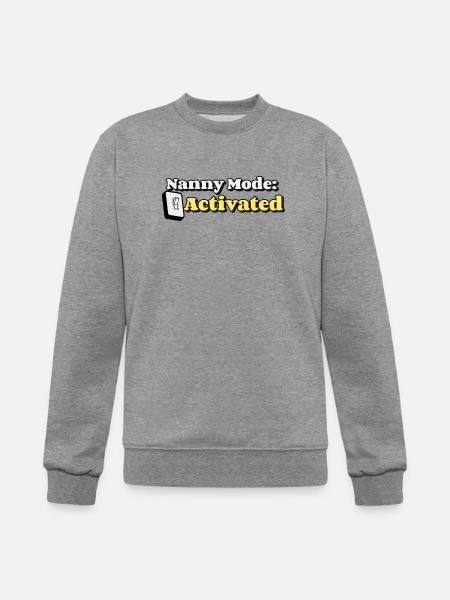 Nanny Mode Activated - Champion Unisex Powerblend Sweatshirt - heather gray