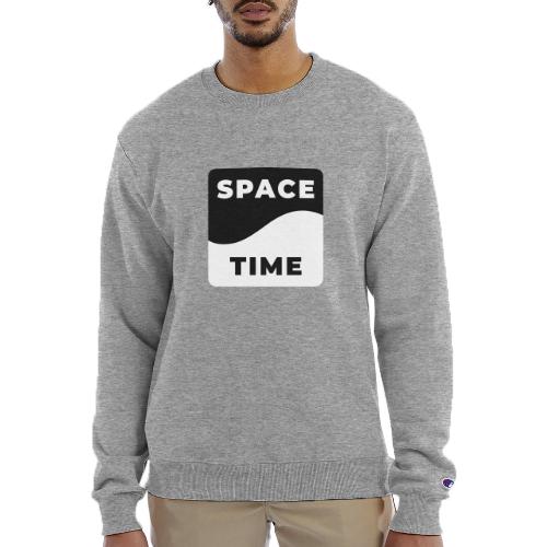 Space-time: Warped Reality - Champion Unisex Powerblend Sweatshirt 