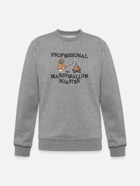 Professional Marshmallow Roaster - Champion Unisex Powerblend Sweatshirt - heather gray