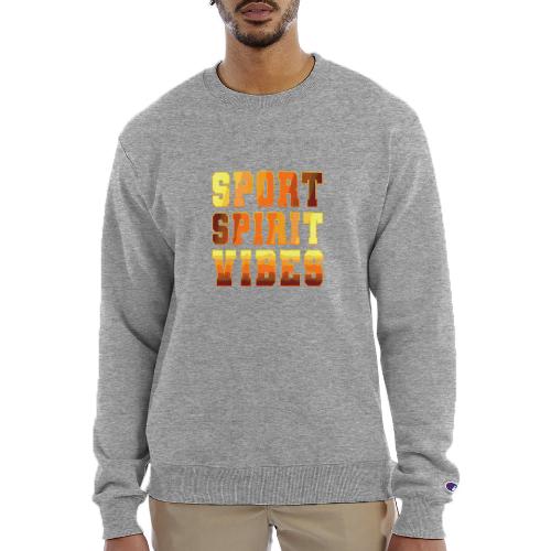 Sport Spirit Vibes Gradient - Champion Unisex Powerblend Sweatshirt 