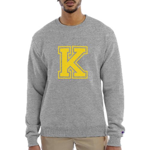 Letter k – Capital Athletic Alphabet Monogram - Champion Unisex Powerblend Sweatshirt 