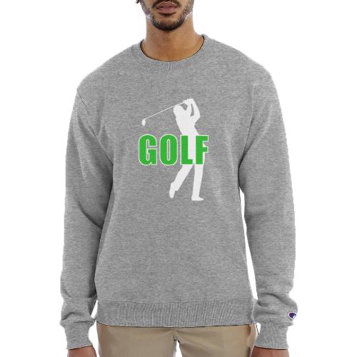 Golf: Classic Golf Motion - Champion Unisex Powerblend Sweatshirt 