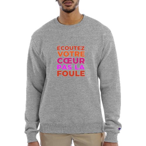 Heart first - Champion Unisex Powerblend Sweatshirt 