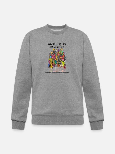Diversity is Beautiful - Champion Unisex Powerblend Sweatshirt  - heather gray