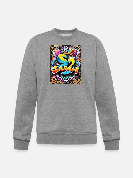 Sarah - Champion Unisex Powerblend Sweatshirt - heather gray