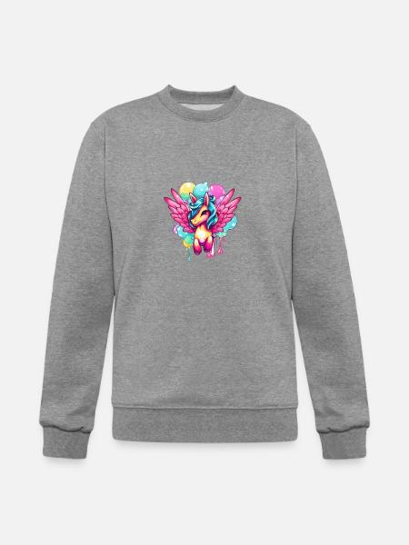 Pegasus - Champion Unisex Powerblend Sweatshirt - heather gray