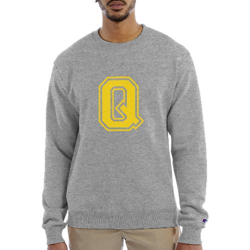 Letter Q – Capital Athletic Alphabet Monogram - Champion Unisex Powerblend Sweatshirt 