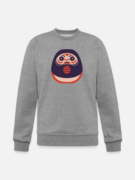 Daruma Doll - Champion Unisex Powerblend Sweatshirt  - heather gray