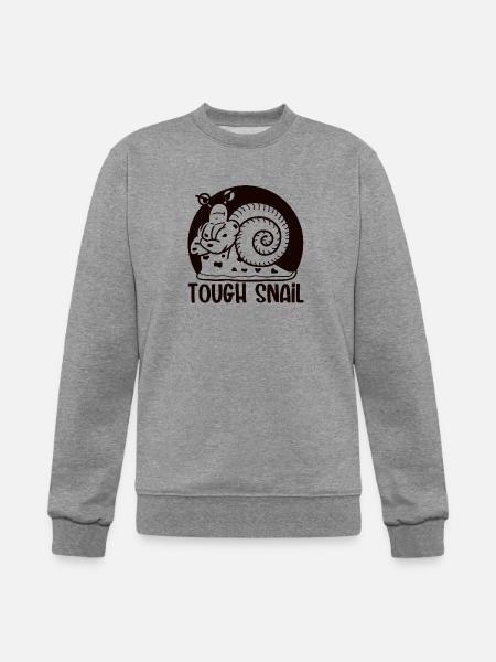 Tough Snail Mono - Champion Unisex Powerblend Sweatshirt - heather gray