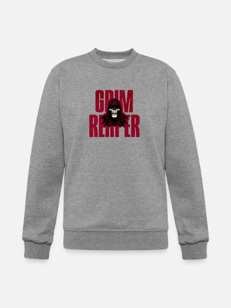 Grim Reaper - Champion Unisex Powerblend Sweatshirt  - heather gray