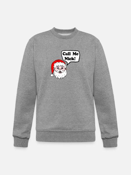 Call Me Nick - Champion Unisex Powerblend Sweatshirt - heather gray
