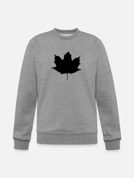 Maple Leaf - Champion Unisex Powerblend Sweatshirt - heather gray