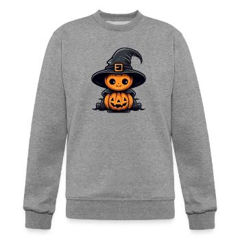 halloween - Champion Unisex Powerblend Sweatshirt  - heather gray - Front