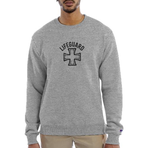 Lifeguard Cross Emblem - Champion Unisex Powerblend Sweatshirt 