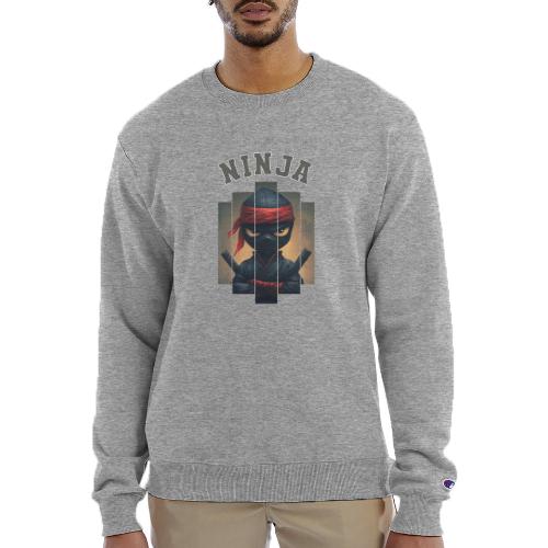 Cartoon Ninja Vibes - Champion Unisex Powerblend Sweatshirt 