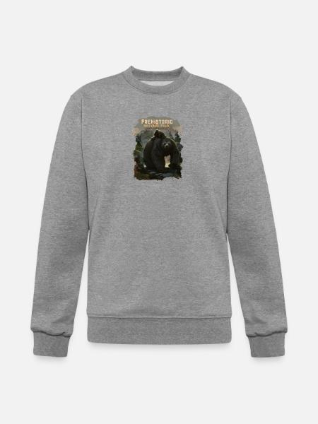 Prehistoric National Park - Giant Sloths - Champion Unisex Powerblend Sweatshirt - heather gray