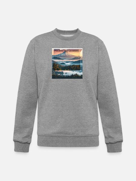 Pacific northwest - Champion Unisex Powerblend Sweatshirt - heather gray