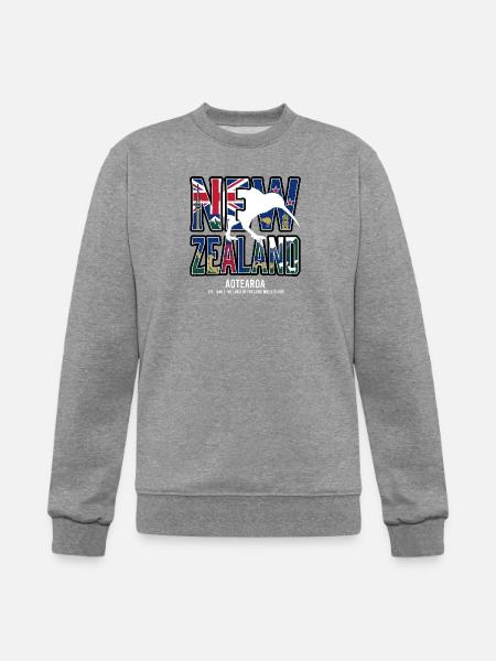 New_Zealand - Champion Unisex Powerblend Sweatshirt - heather gray