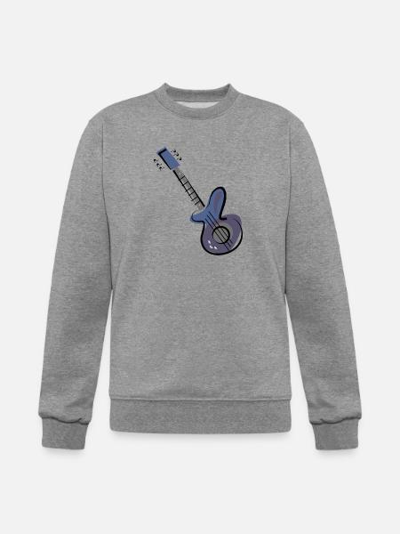 Guitar - Champion Unisex Powerblend Sweatshirt - heather gray