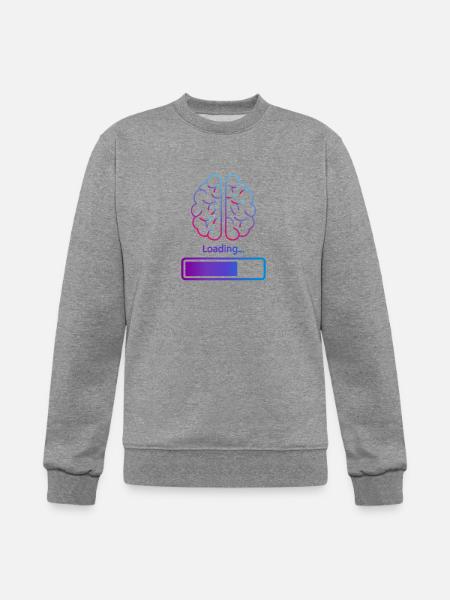 Brain loading - Champion Unisex Powerblend Sweatshirt - heather gray