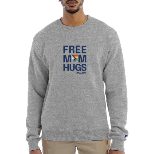 Free Mom Hugs 🏳️‍🌈🏳️‍⚧️ - Champion Unisex Powerblend Sweatshirt 