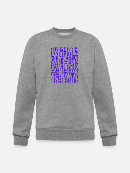 Cobalt Bubbles - Champion Unisex Powerblend Sweatshirt  - heather gray