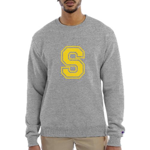Letter S – Capital Athletic Alphabet Monogram - Champion Unisex Powerblend Sweatshirt 