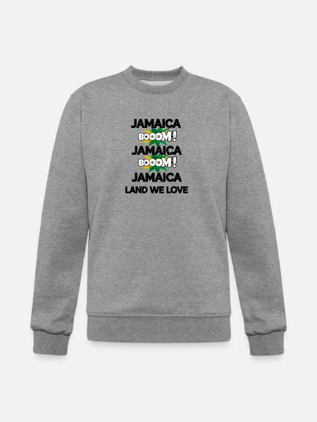 Jamaica Boom v2 - Champion Unisex Powerblend Sweatshirt - heather gray