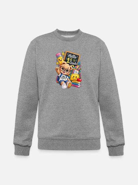 Go to school 🎒 - Champion Unisex Powerblend Sweatshirt - heather gray
