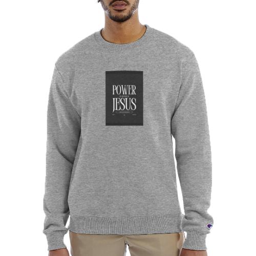 Jesus Power: Conquer Fearlessly - Champion Unisex Powerblend Sweatshirt 