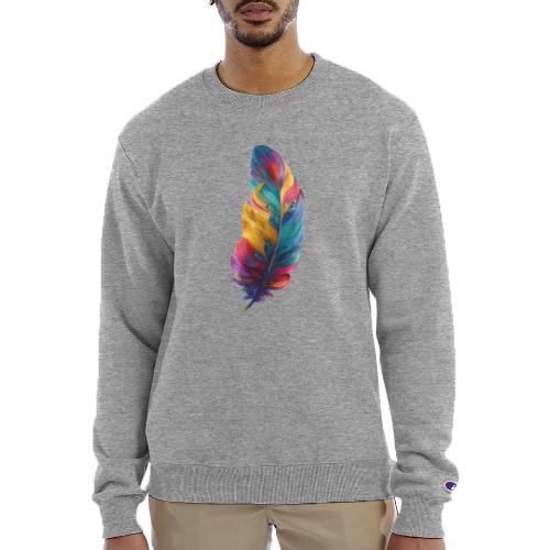 Spectrum Feather Flow - Champion Unisex Powerblend Sweatshirt 