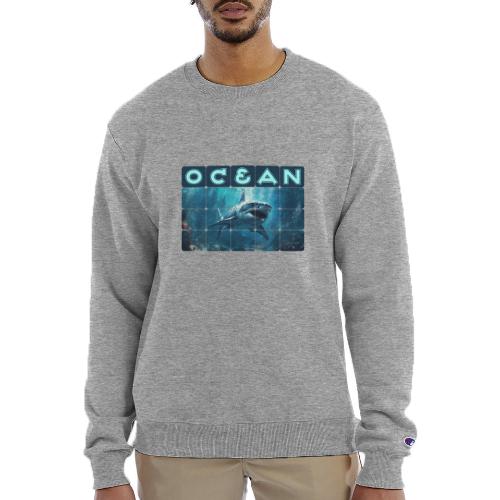 Ocean: Predator's Domain - Champion Unisex Powerblend Sweatshirt 