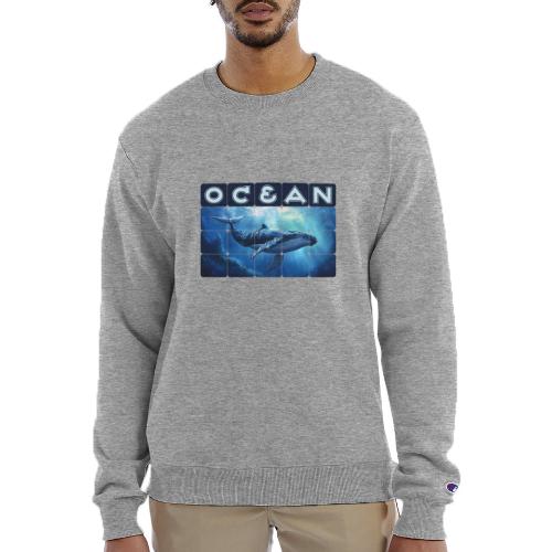 Ocean Titan - Champion Unisex Powerblend Sweatshirt 