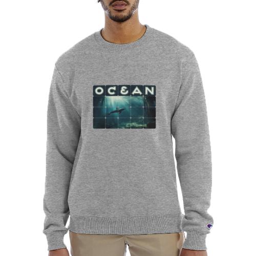 Ocean Whisper - Champion Unisex Powerblend Sweatshirt 