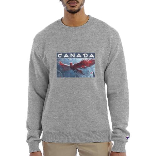 Canada Rising - Champion Unisex Powerblend Sweatshirt 